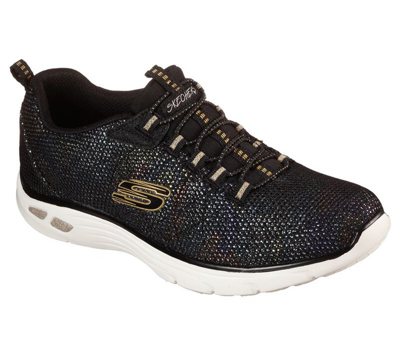 Skechers Relaxed Fit: Empire D'lux - Charming Grace - Womens Slip On Shoes Black/Multicolor [AU-EY15